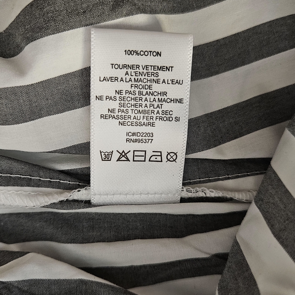 Sanctuary Striped Gray Women's Shorts - Picture 8 of 9